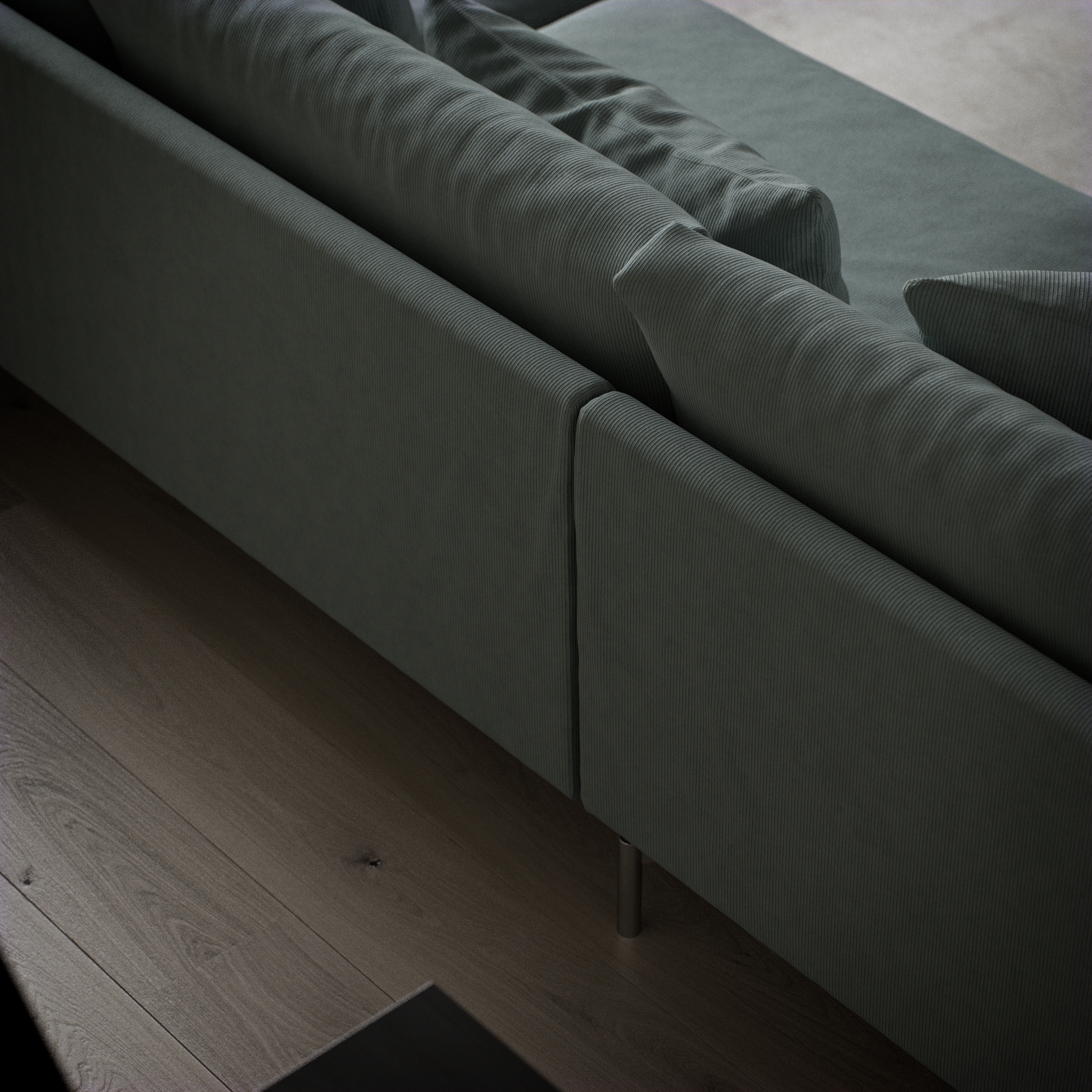 Harper - 3-sits soffa med divan vänster - inspiration