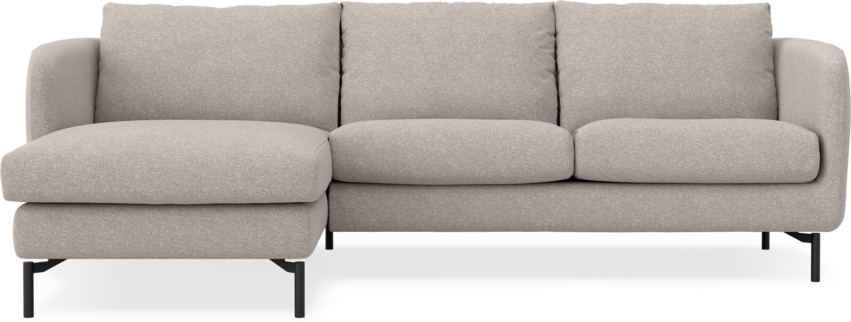 Madison Lux - 2-sits soffa med schäslong vänster - Beige