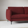 Madison Lux - 3-sits soffa - Röd