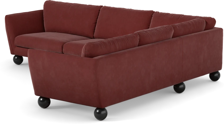 Madison Lux - Hörnsoffa 3+2-sits, hörn 1 - Rosa