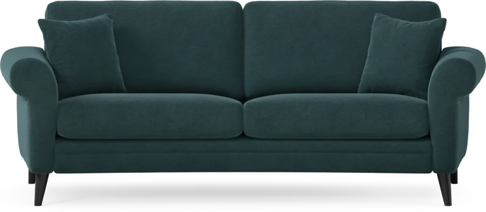 Eden - 2,5-sits soffa svängd - Blå