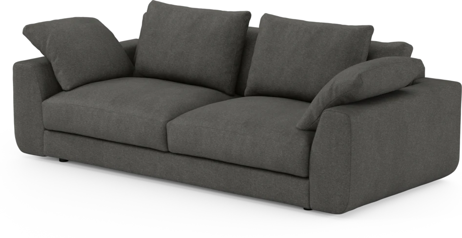 Amie - 3-sits soffa - Grå