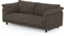 Cherrie - 2,5-sits soffa, hel dyna, fast klädsel - Brun