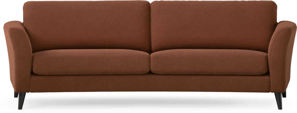 Bridge - 3-sits soffa svängd - Orange