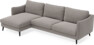 Madison - 3-sits soffa med schäslong vänster - Beige