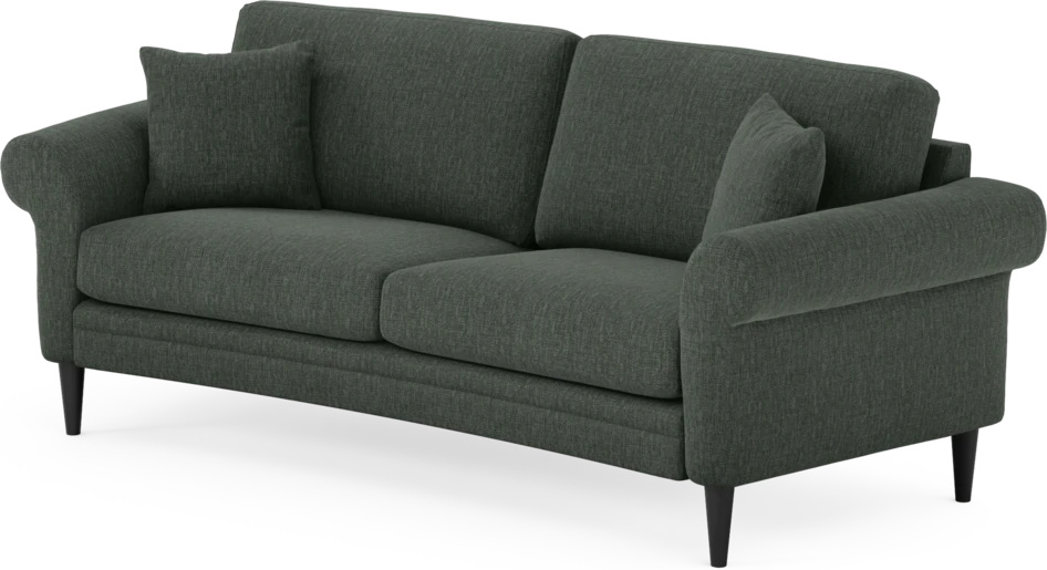 Eden - 2,5-sits soffa svängd - Grön