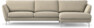 Madison - 3-sits soffa med schäslong höger - Beige