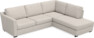 Friday - 2,5-sits soffa med divan höger - Grå