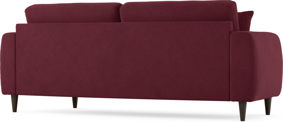 Eden - 2,5-sits soffa svängd - Röd