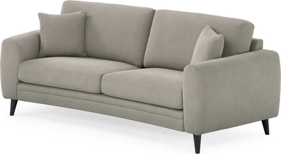 Eden - 2,5-sits soffa svängd - Grå