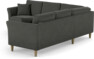 Eden - Hörnsoffa 2+2 - Grå