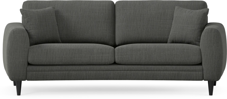 Eden - 2,5-sits soffa svängd - Grå
