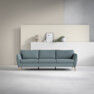 County - 3-sits soffa - Blå