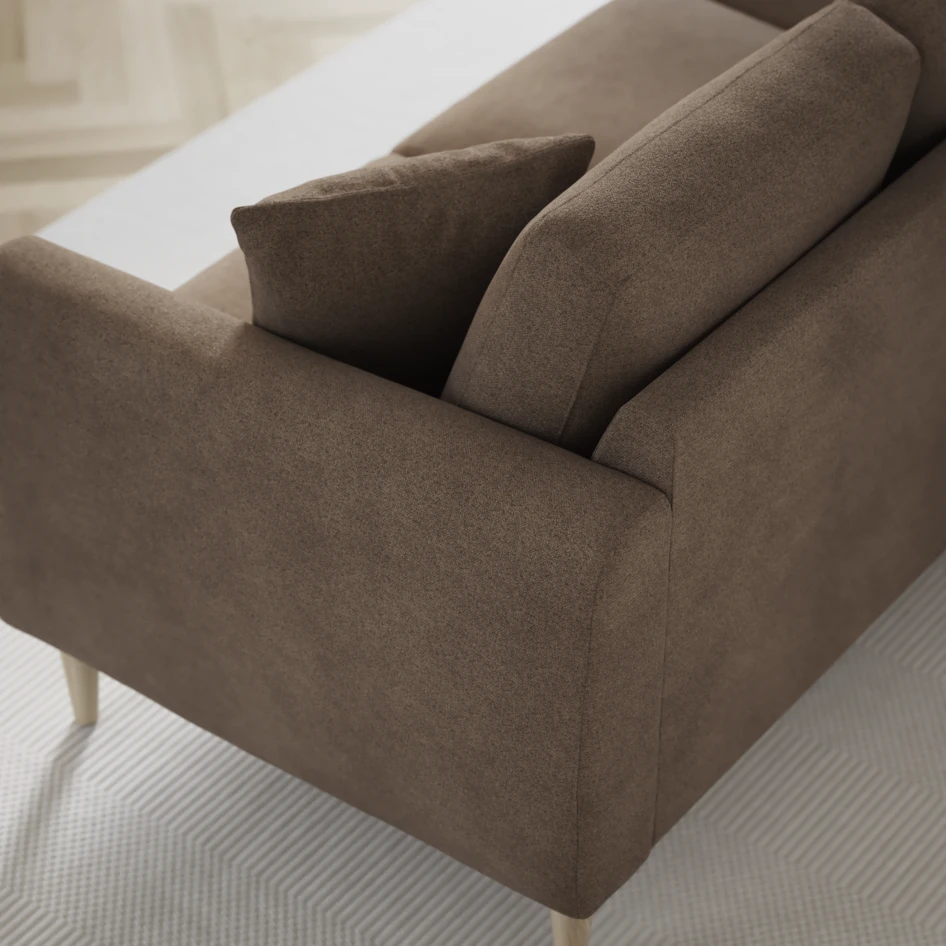 Eden - 2-sits soffa - Brun