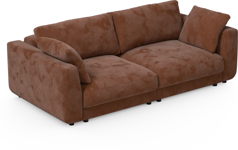 Amie - Bäddsoffa 3-sits - Orange