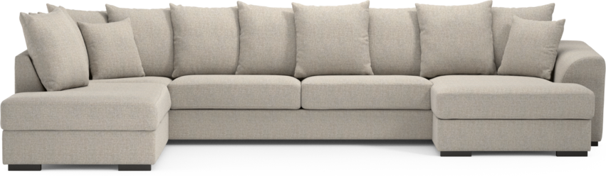 Town - 3-sits soffa med divan vänster och schäslong höger - Beige