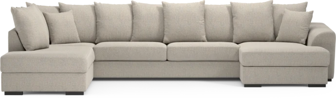 Town, 3-sits soffa med divan vänster och schäslong höger