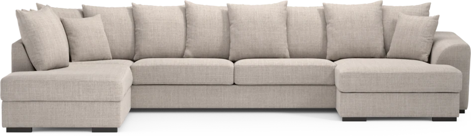 Town - 3-sits soffa med divan vänster och schäslong höger - Beige
