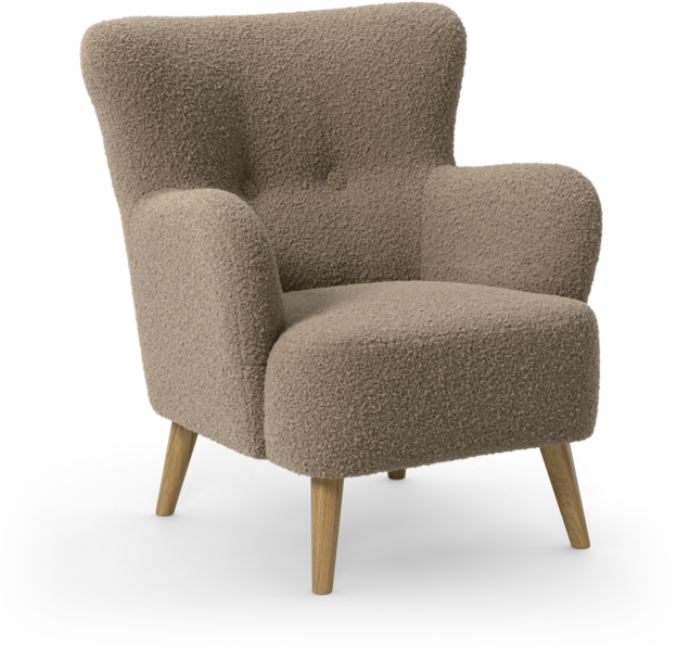 Timmy - Fåtölj - Brun