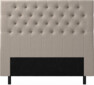 Delux Pikerad XL - Sänggavel, 90-210 cm - Beige