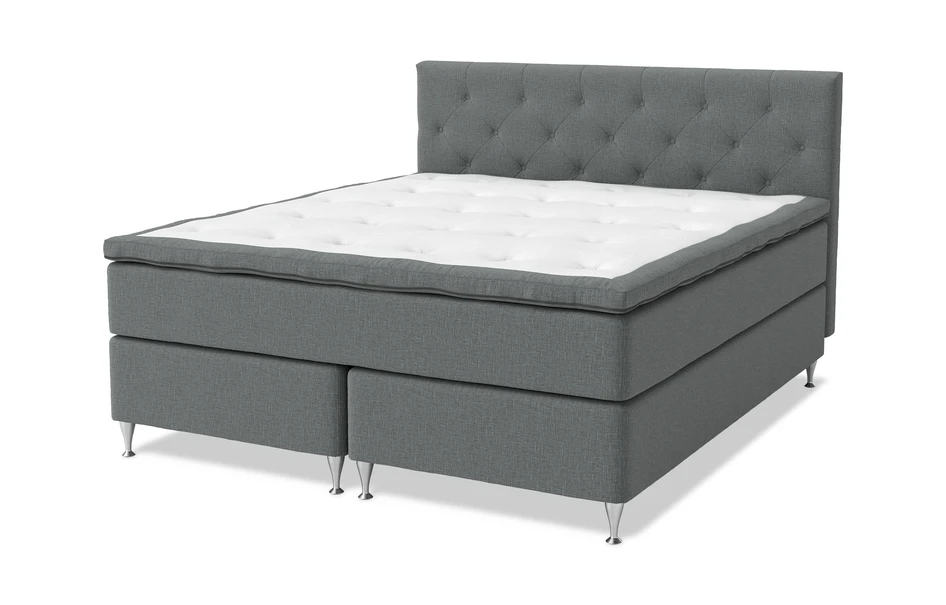 Feel - Sänggavel, B 160-210 cm - Grå