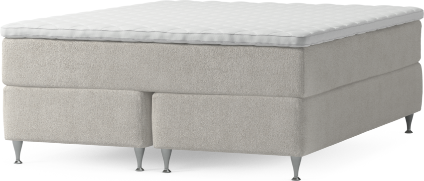 Delux Exclusive - Kontinentalsäng, dubbelsäng med bäddmadrass och sängben