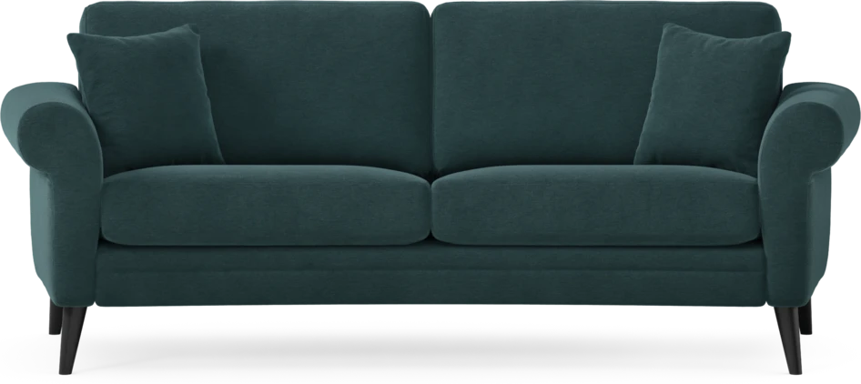Eden - 2,5-sits soffa svängd - Blå