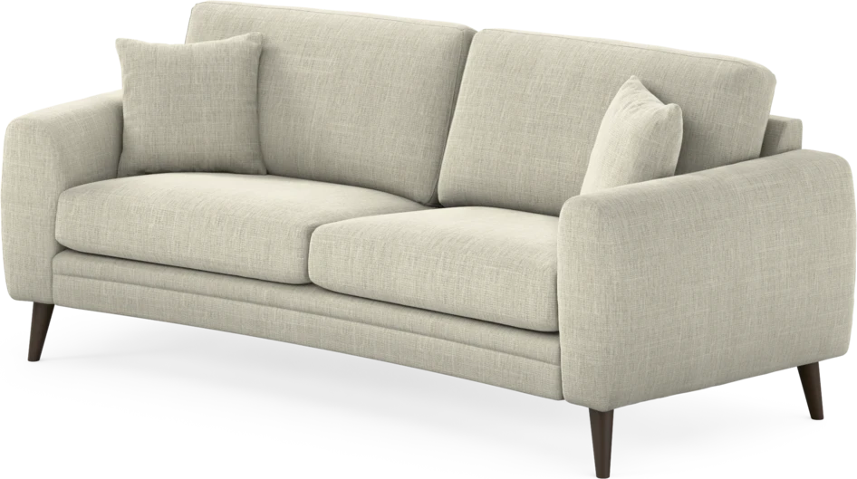 Eden - 2,5-sits soffa svängd - Beige