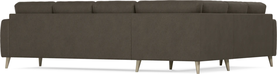 Eden - Hörnsoffa, 2+3-sits - Brun