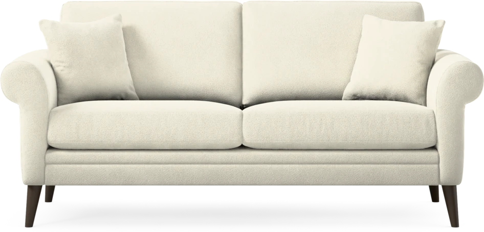 Eden - 2,5-sits soffa - Vit