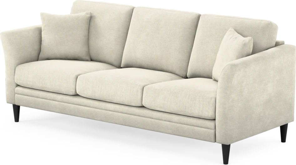Eden - 3-sits soffa - Vit