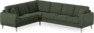 Eden - Hörnsoffa, 2+3-sits - Grön