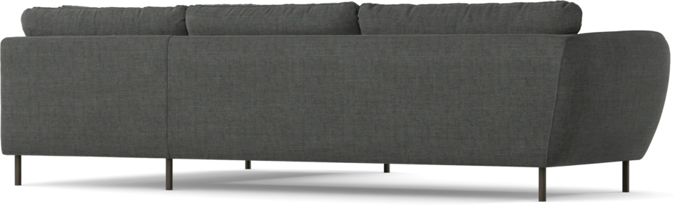 Madison - 3-sits soffa med divan höger - Grå