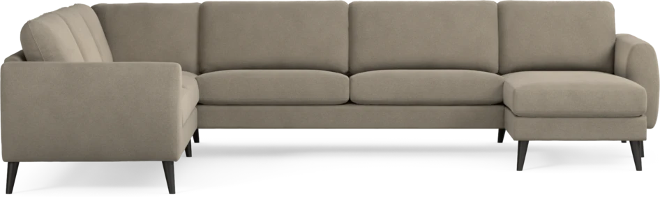 Bridge - Hörnsoffa, 2+3-sits med schäslong höger - Beige