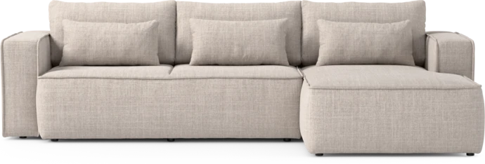 Ide, Bäddsoffa 3-sits med schäslong höger