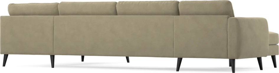 Bridge - 3-sits soffa med schäslong vänster och divan höger - Beige
