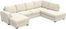 Friday - 3-sits soffa med schäslong vänster och divan höger - Beige