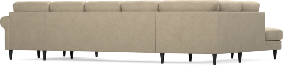 Eden - 3-sits soffa med divan vänster och schäslong höger - Beige