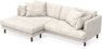 Harper - 4-sits med schäslong XL vänster - Beige