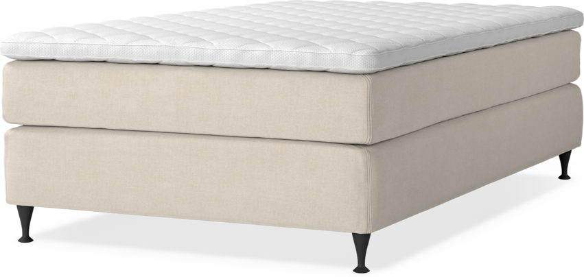 Delux Sense - Kontinentalsäng, enkelsäng 120 cm med bäddmadrass