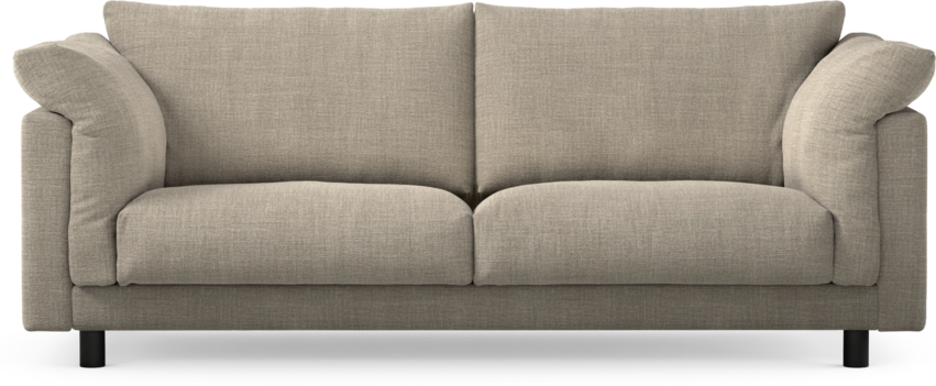 Cherrie - 2,5-sits soffa, fast klädsel - Beige