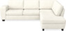 Friday - 2,5-sits soffa med divan höger - Vit