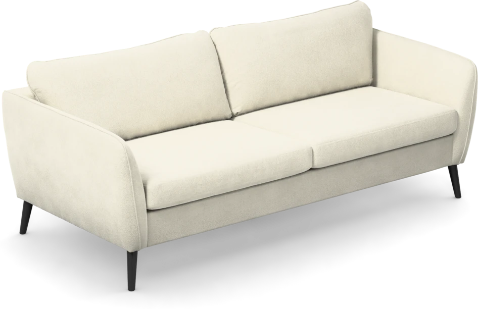 County - 2,5-sits soffa - Vit