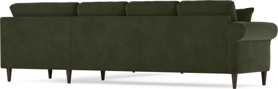 Eden - Hörnsoffa, 3+3-sits - Grön