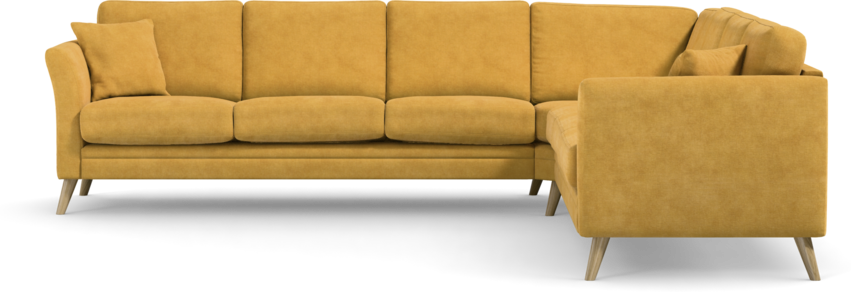 Eden - Hörnsoffa 3+3 - Gul