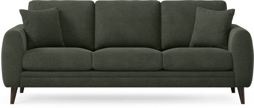 Eden - 3-sits soffa - Grön