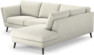 Madison - 2-sits soffa med divan höger - Vit