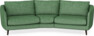 Madison - 3-sits soffa svängd, 90 cm - Grön