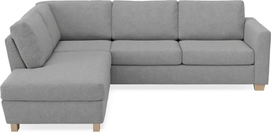 Friday - 2,5-sits soffa med divan vänster - Grå