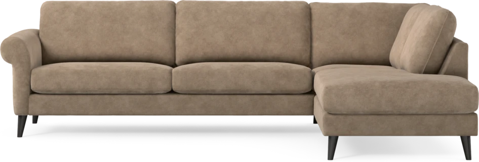 Bridge - 3-sits soffa med divan höger - Beige